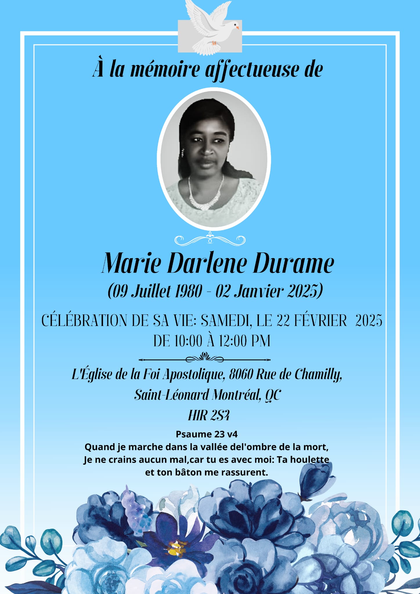 Marie Darlene Durame