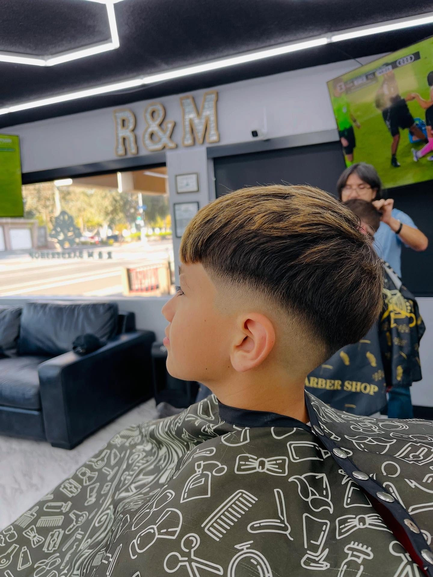 R&M Barbershop cut 1