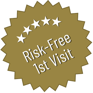 Risk-Free 1st Visit Guarantee Seal