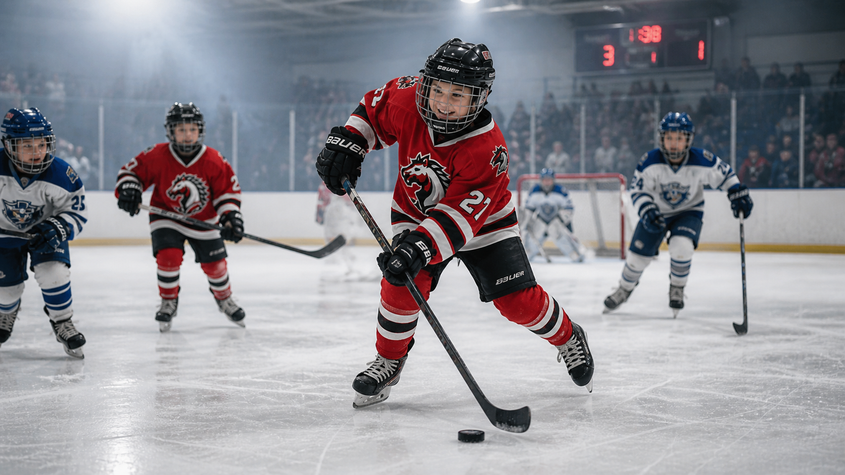 Athlete recovering from sports injury