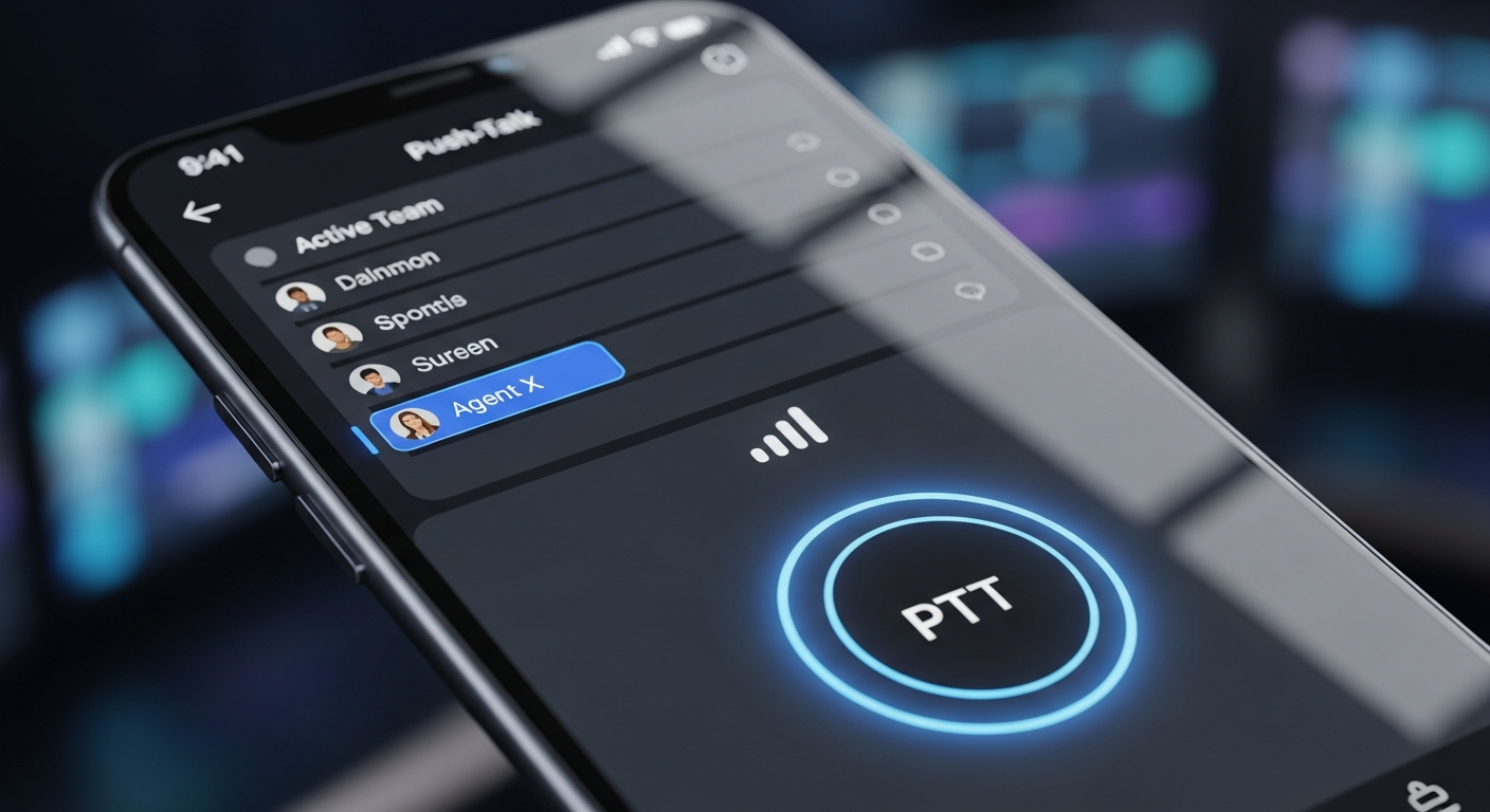 Sentinel PTT App Interface