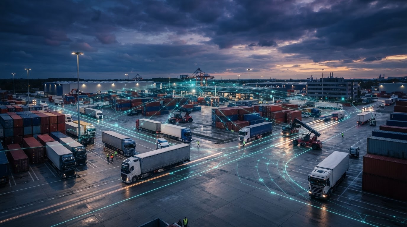 Cross-border transport and logistics operations across Europe