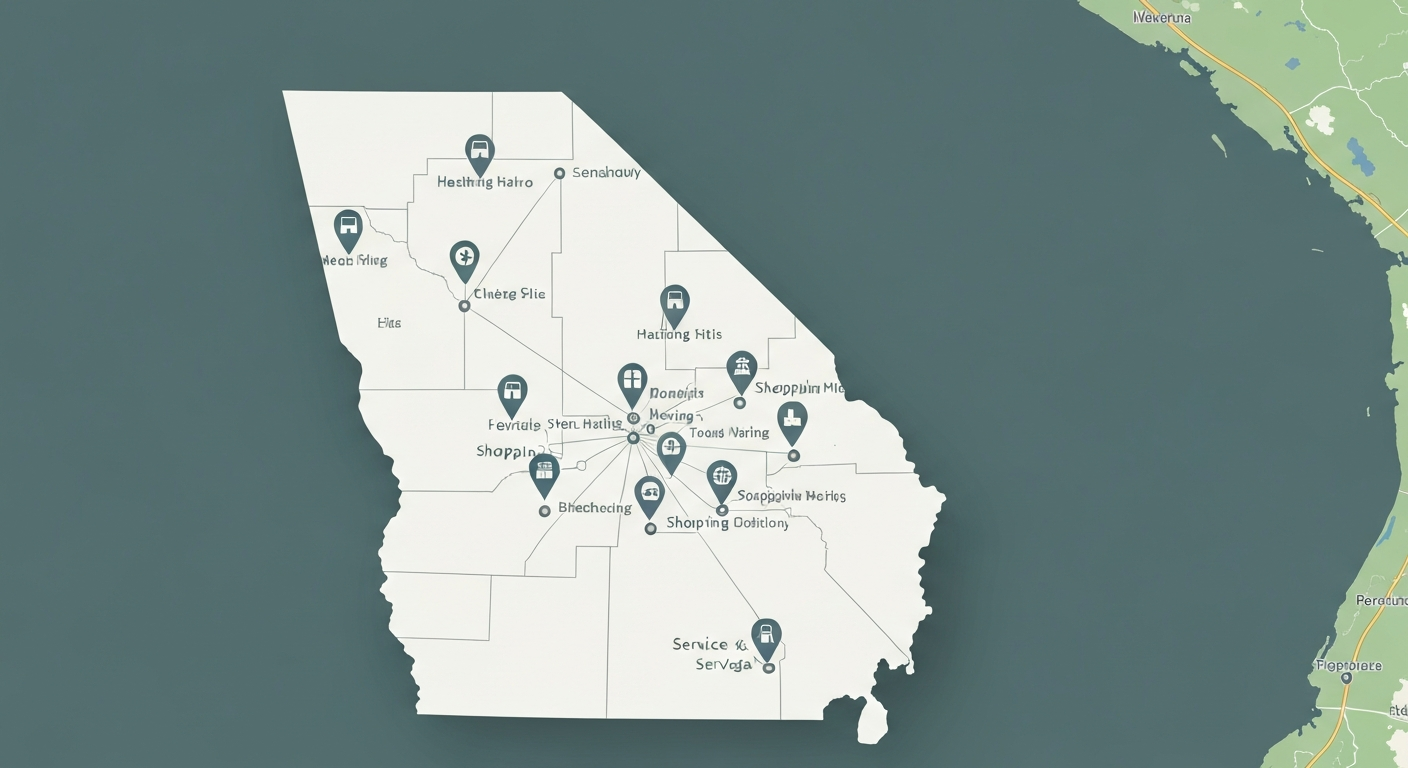 Georgia Service Areas