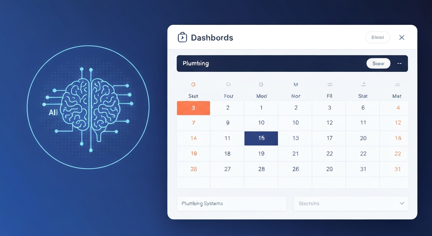 Automated plumbing appointments dashboard