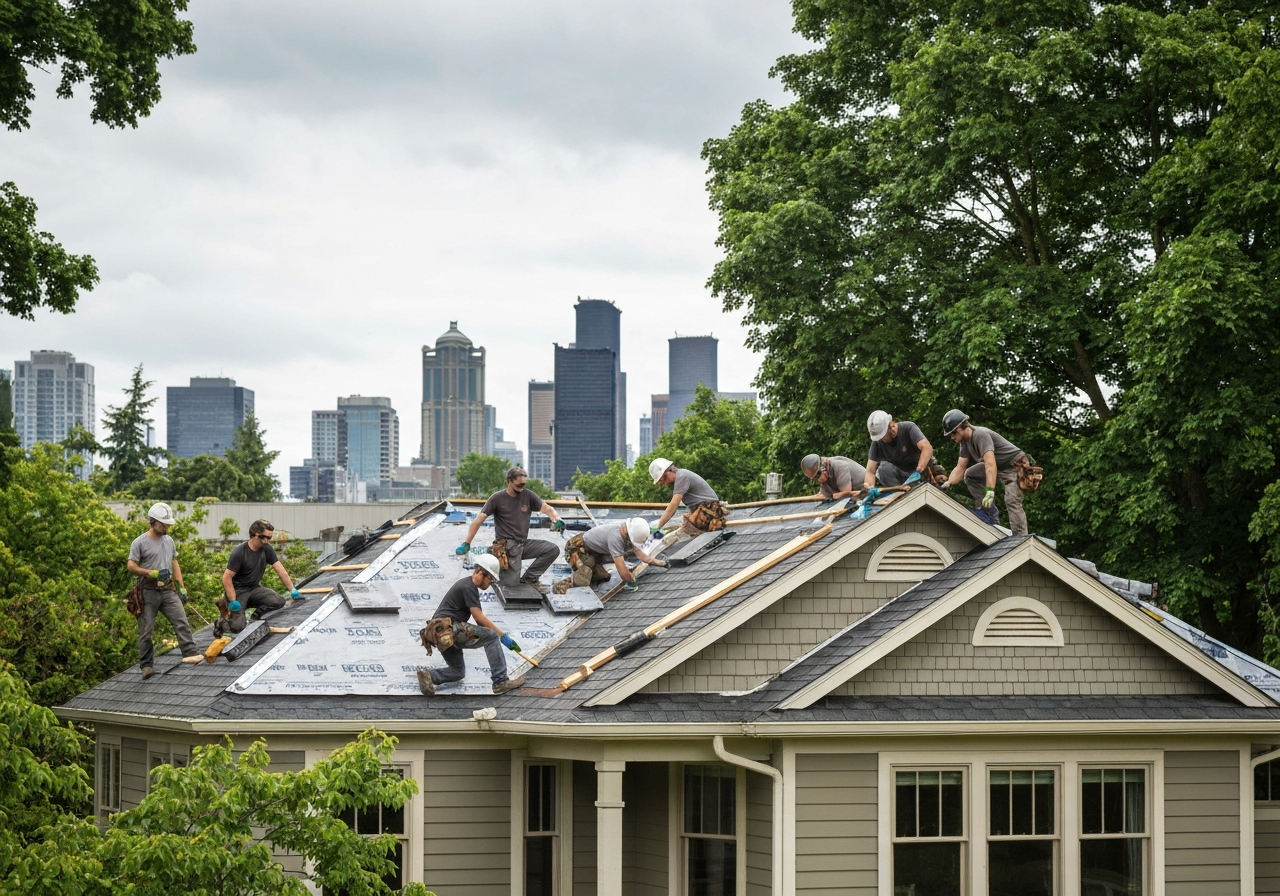 Roofing in Seattle