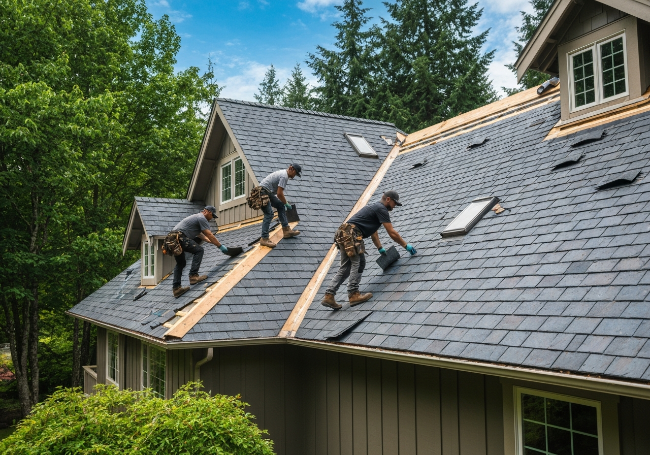 Roofing in North Creek