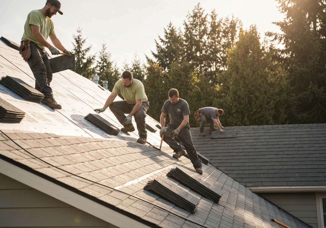 Roofing in Mukilteo