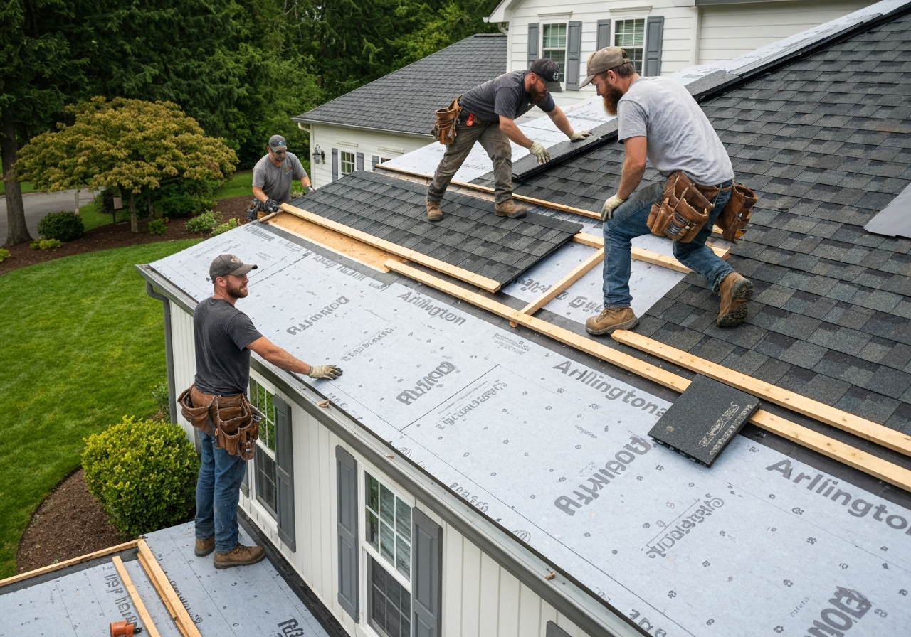 Roofing in Arlington