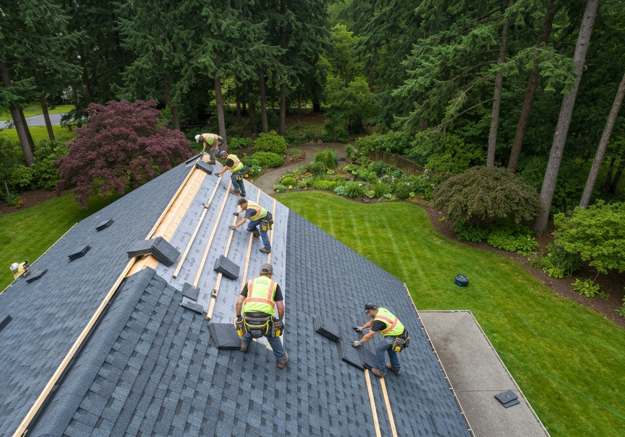 Roofing in Alderwood Manor