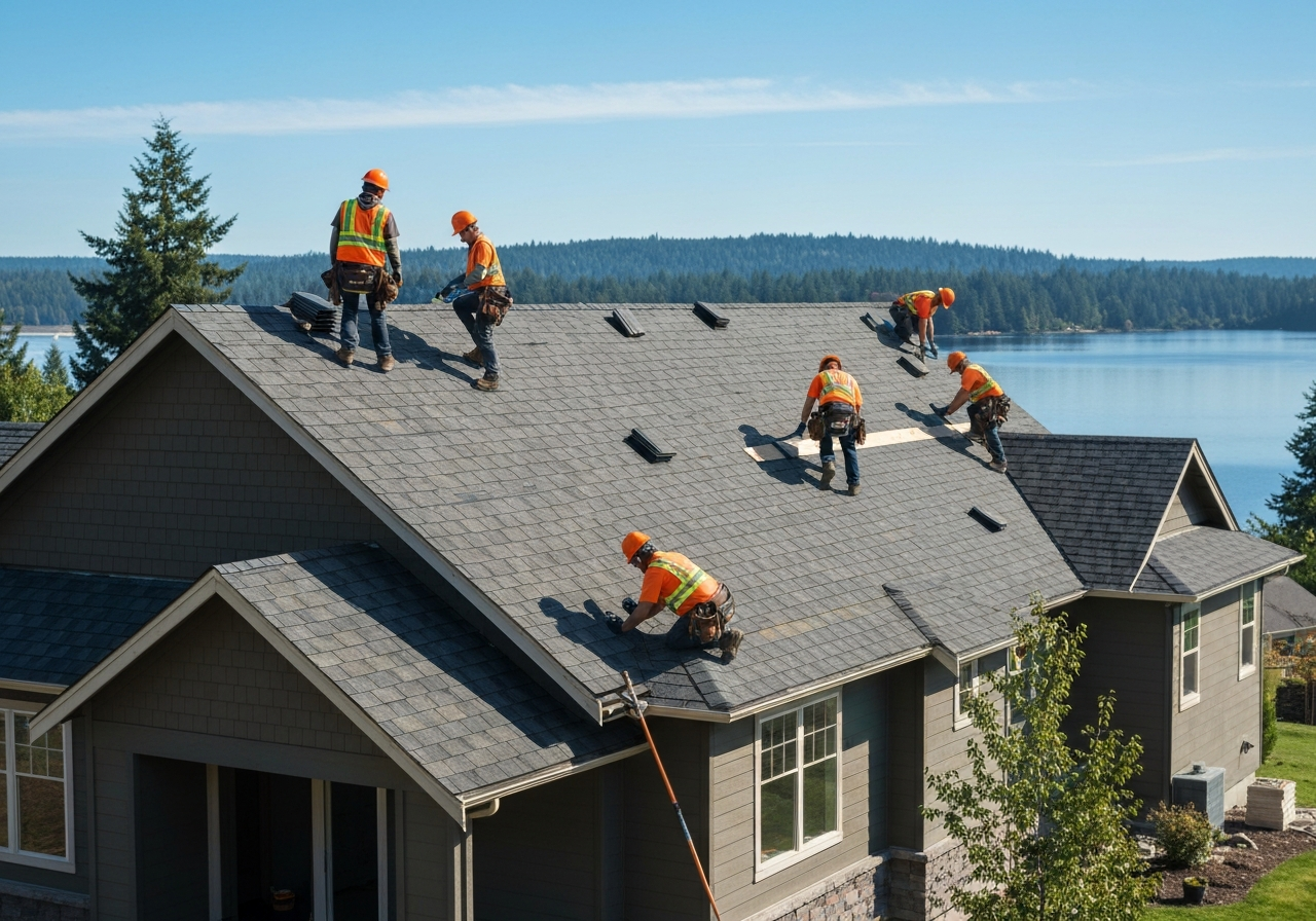 Roofing in Martha Lake