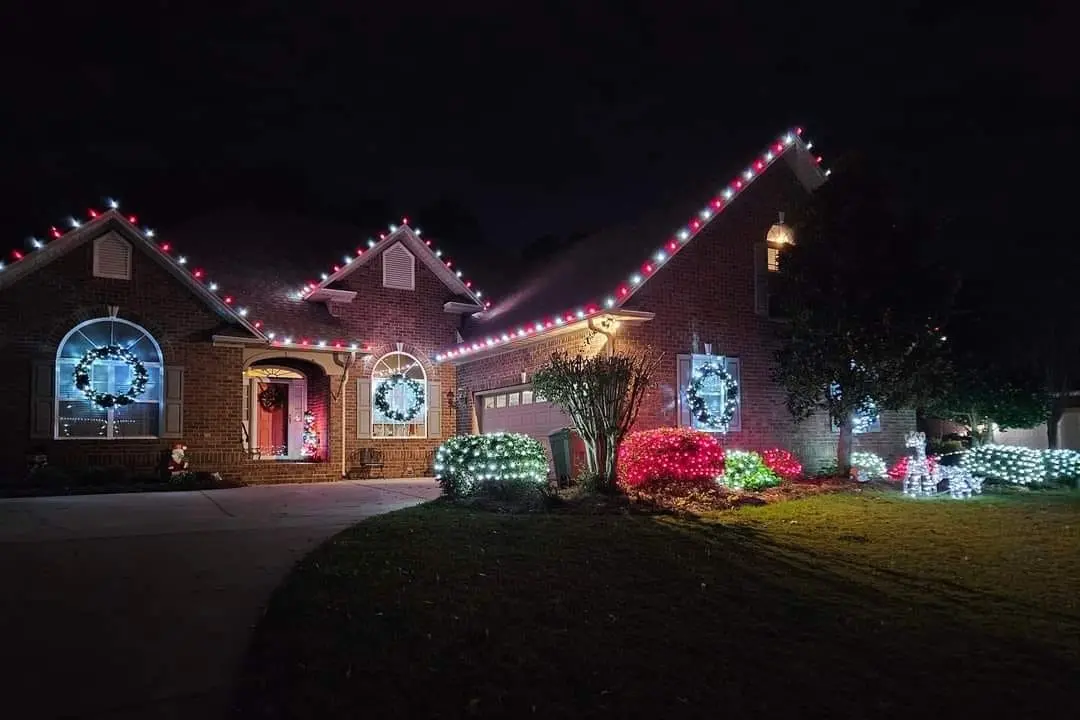 Christmas Light Installation
