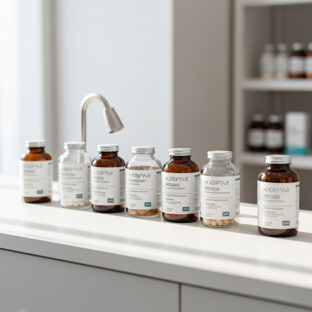Professional supplement display