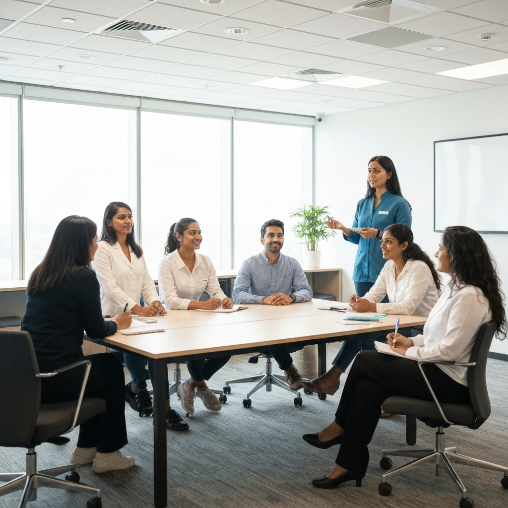 Corporate wellness seminar