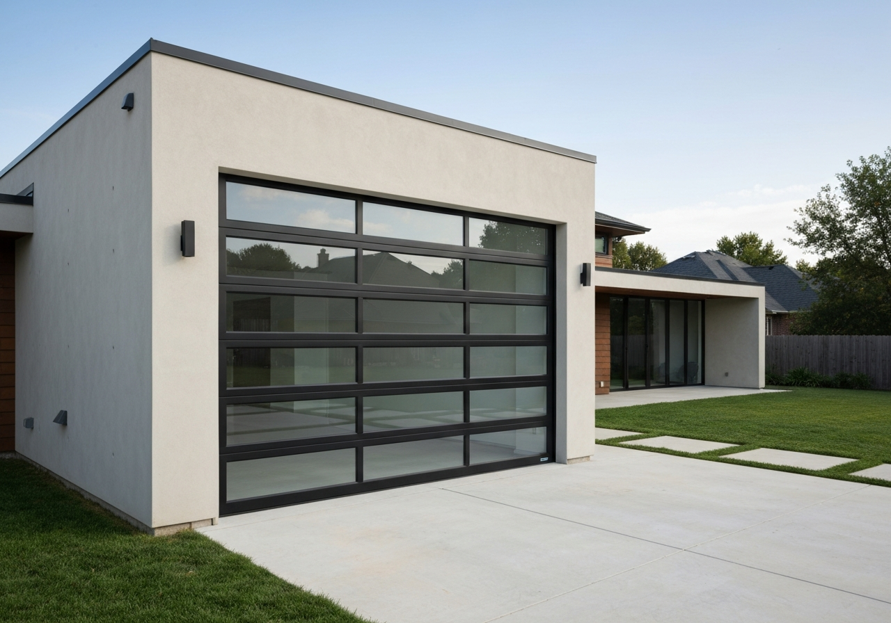 Sleek Aluminum & Glass