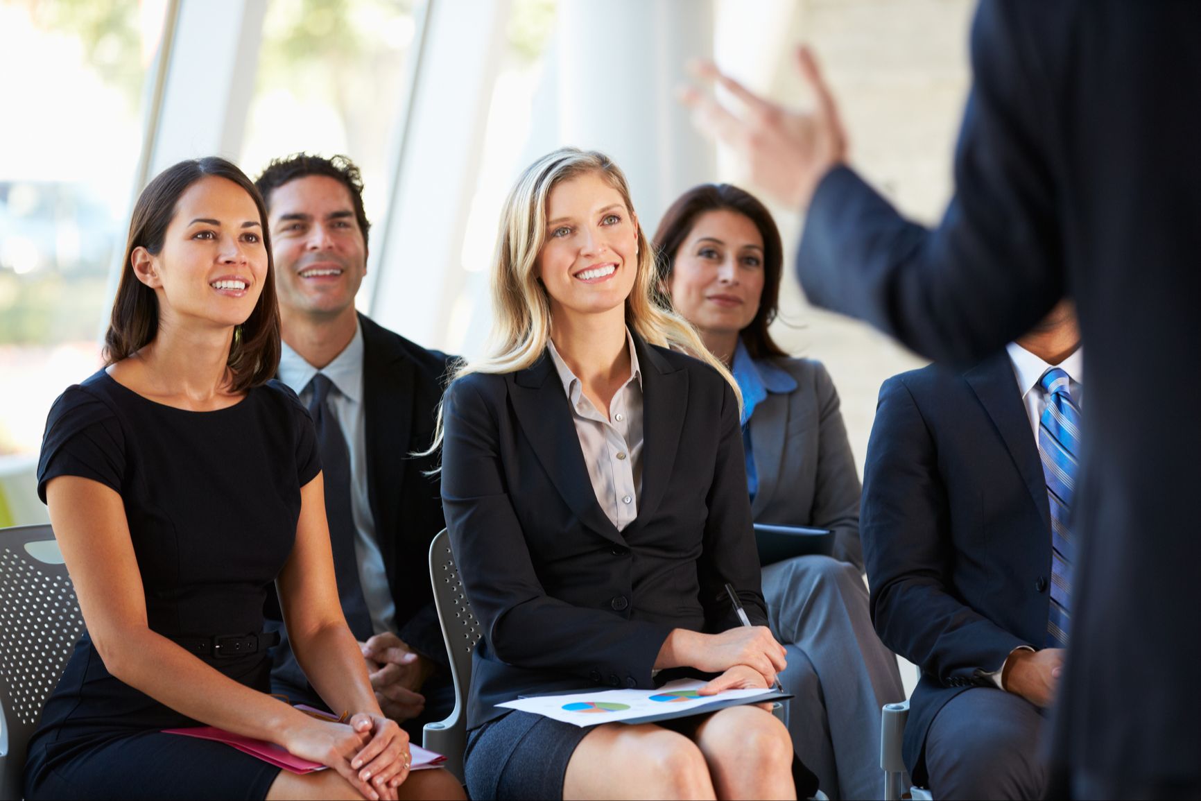 Leadership event audience