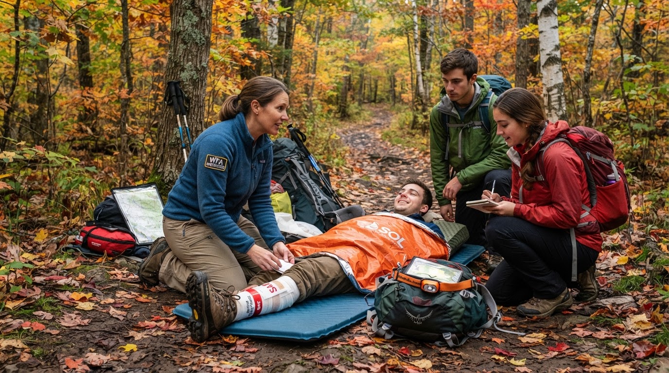 Fall Changes the Rescue Clock: Why Wilderness First Aid Is More Than Urban First Aid in the Woods