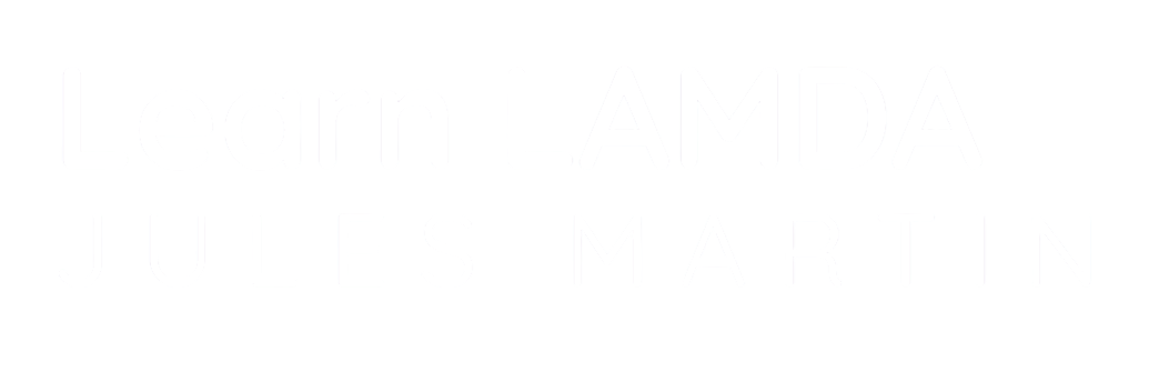 Learn LAMDA - Jules Martin