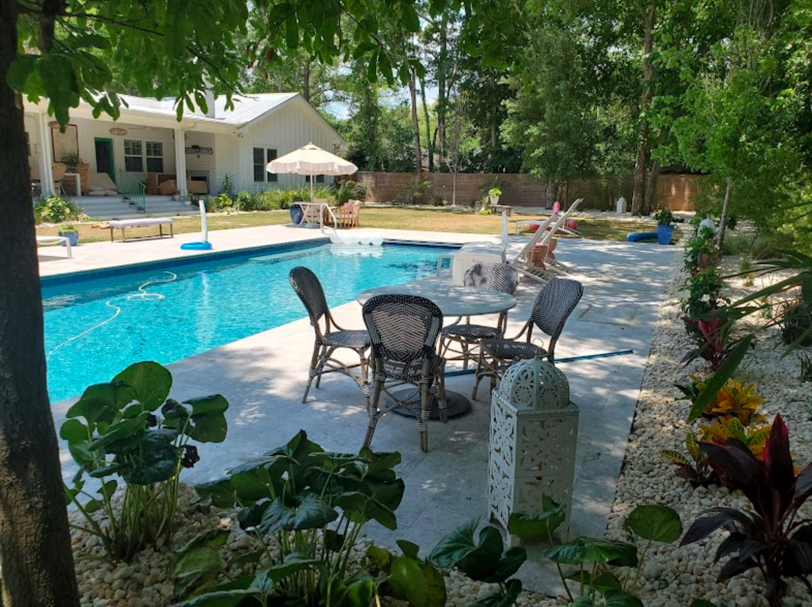 Poolside Landscape Design