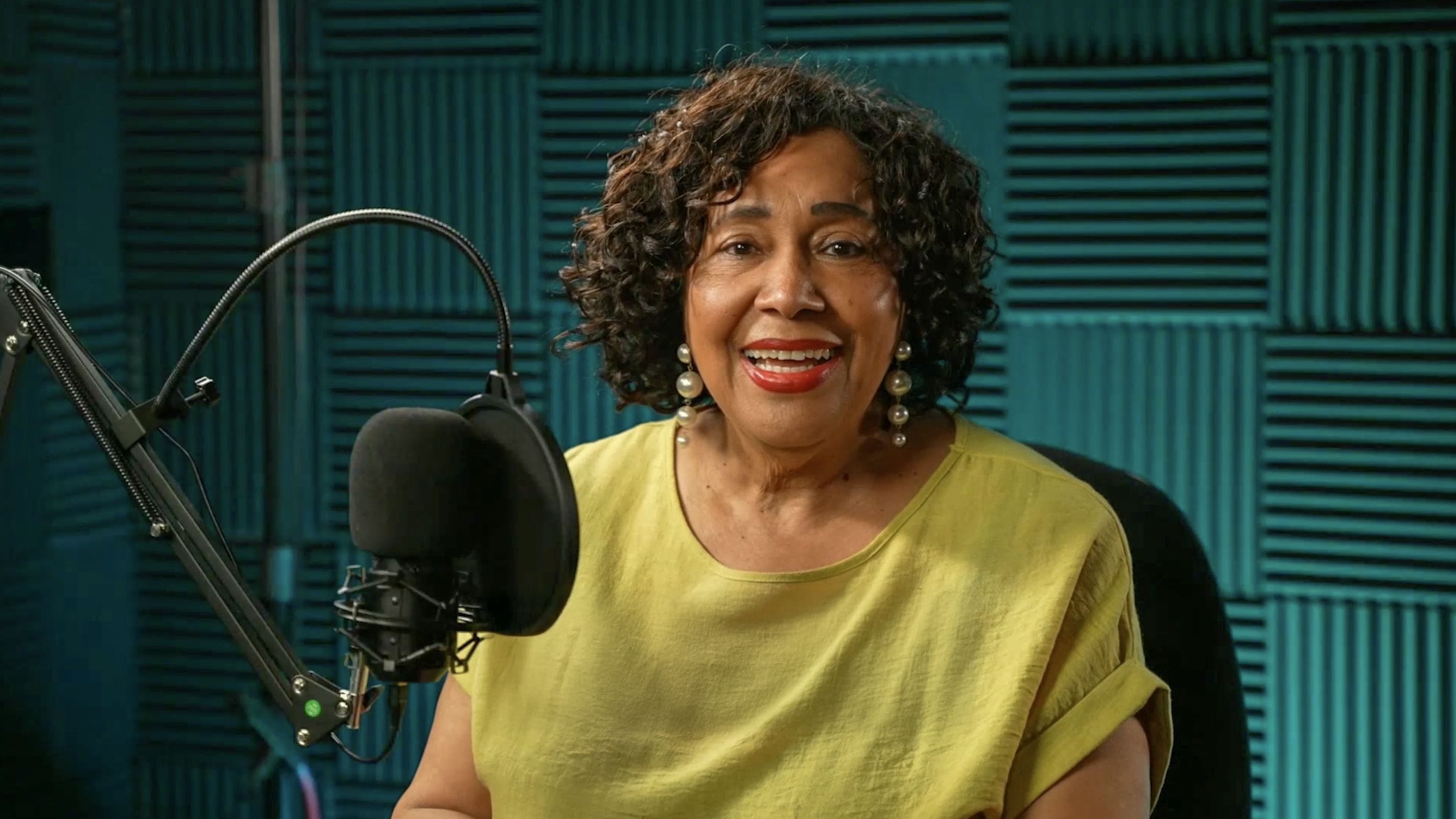 Sandra Lopez Savard hosting The Diary of a Heart Healer podcast