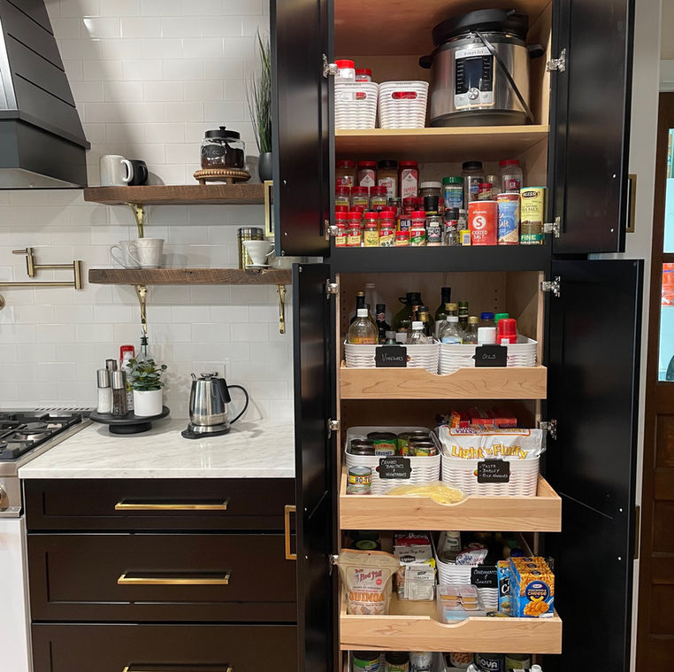Kitchen Efficiency - Professional organizing by Klutter Queen in Lehigh Valley PA