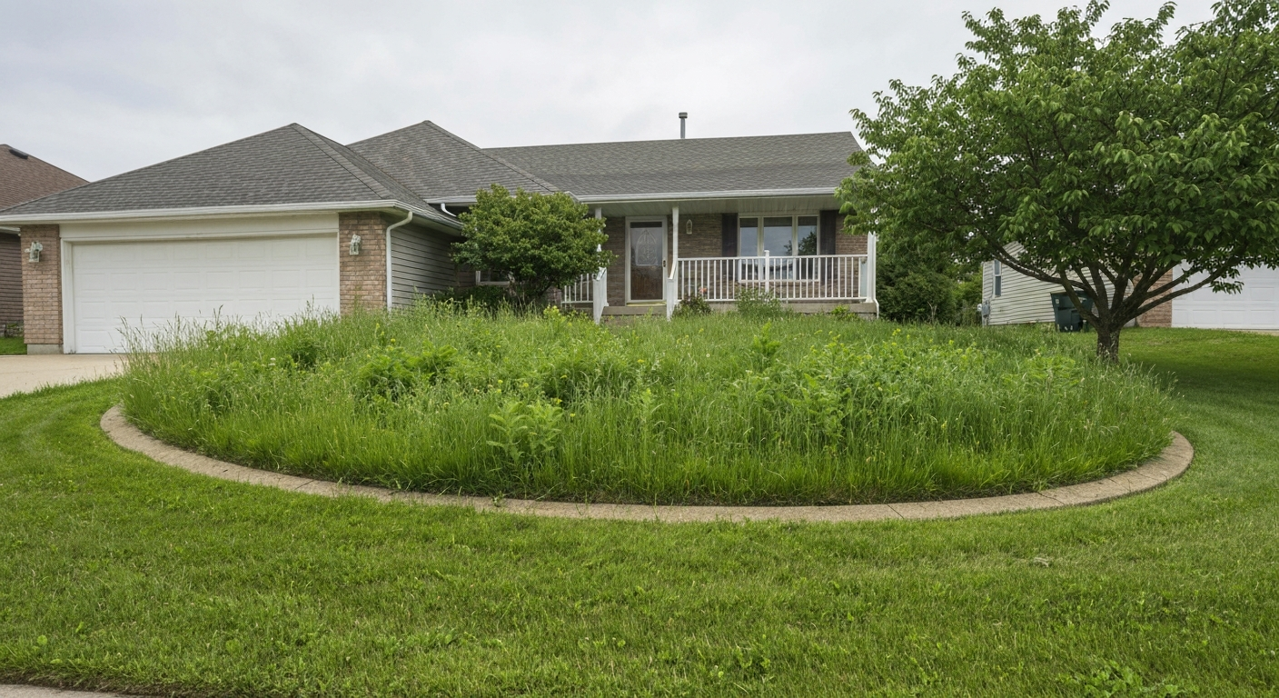 Before landscaping