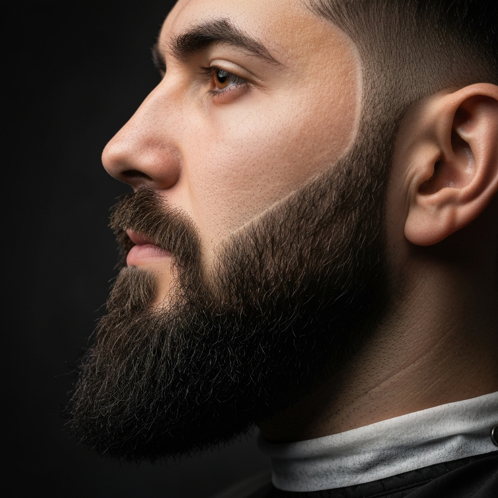 Beard lineup and sculpt — Ace Of Fadez