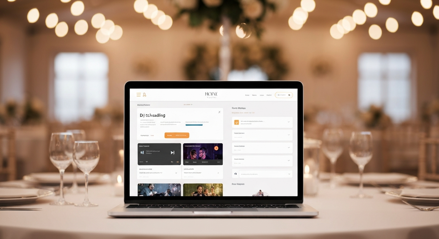 What Should a Wedding DJ Website Include?