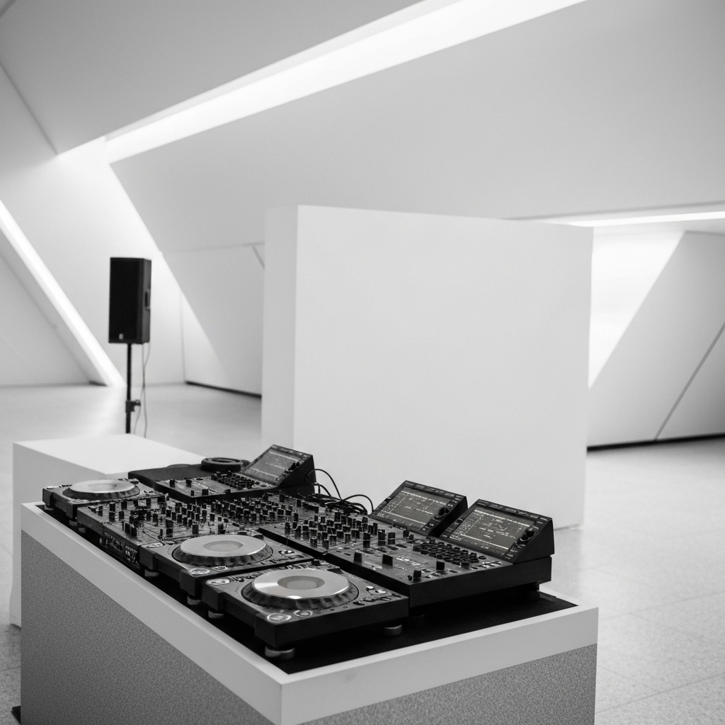 Minimalist Wedding DJ