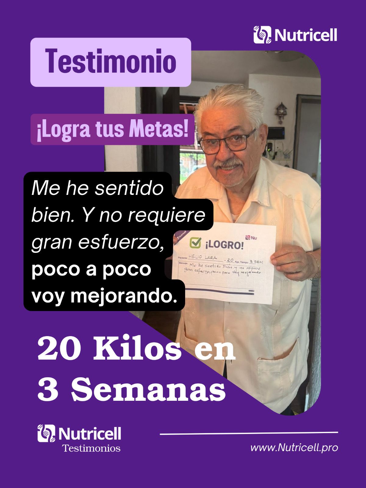 Testimonio de Helio Lara
