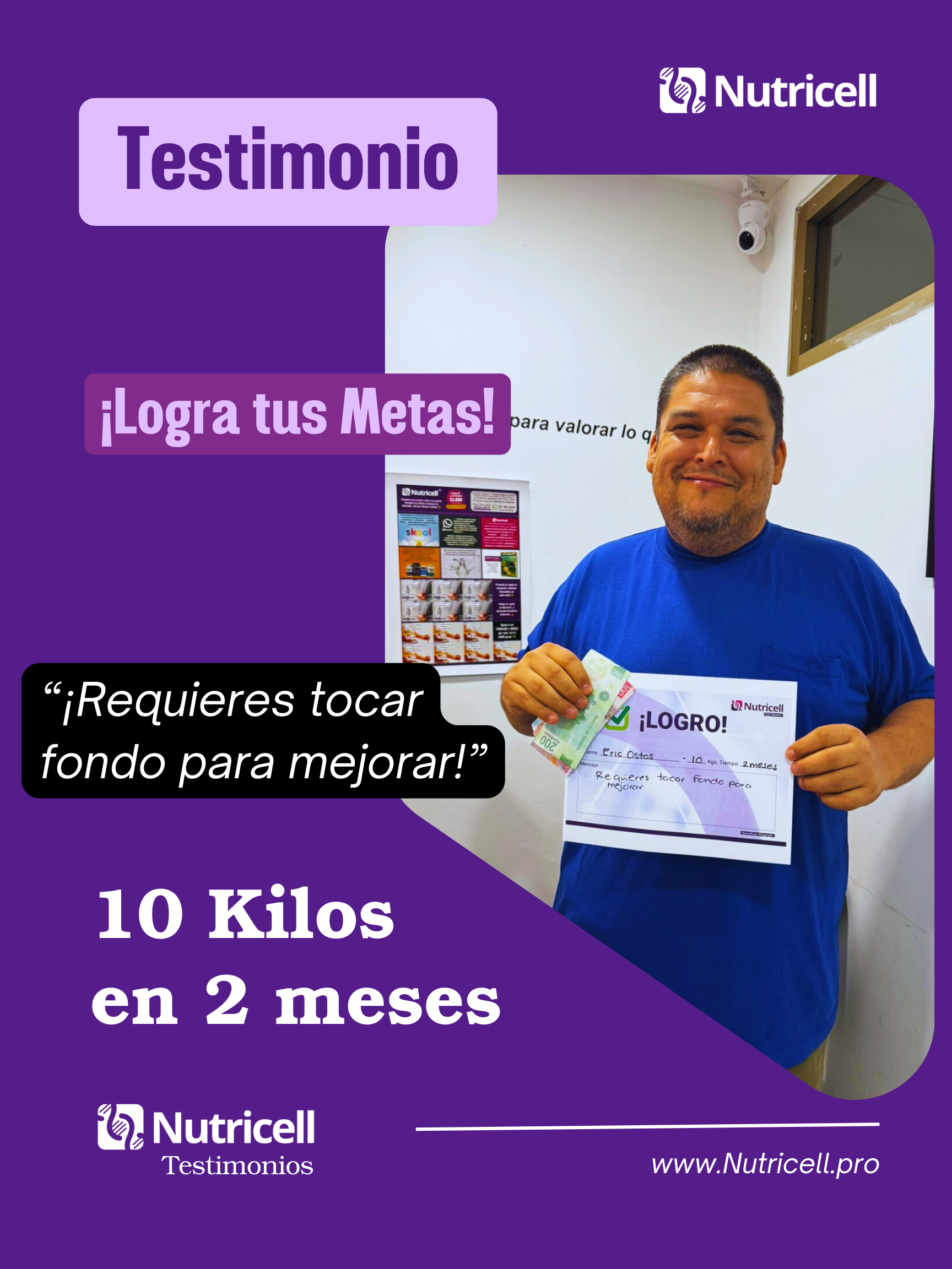 Testimonio de Eric Ostos