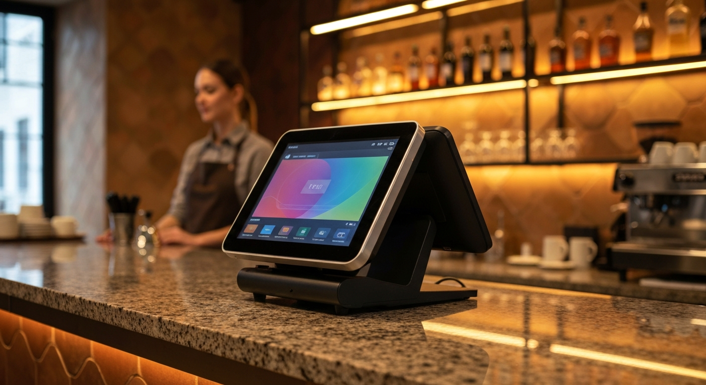 Sleek POS terminal