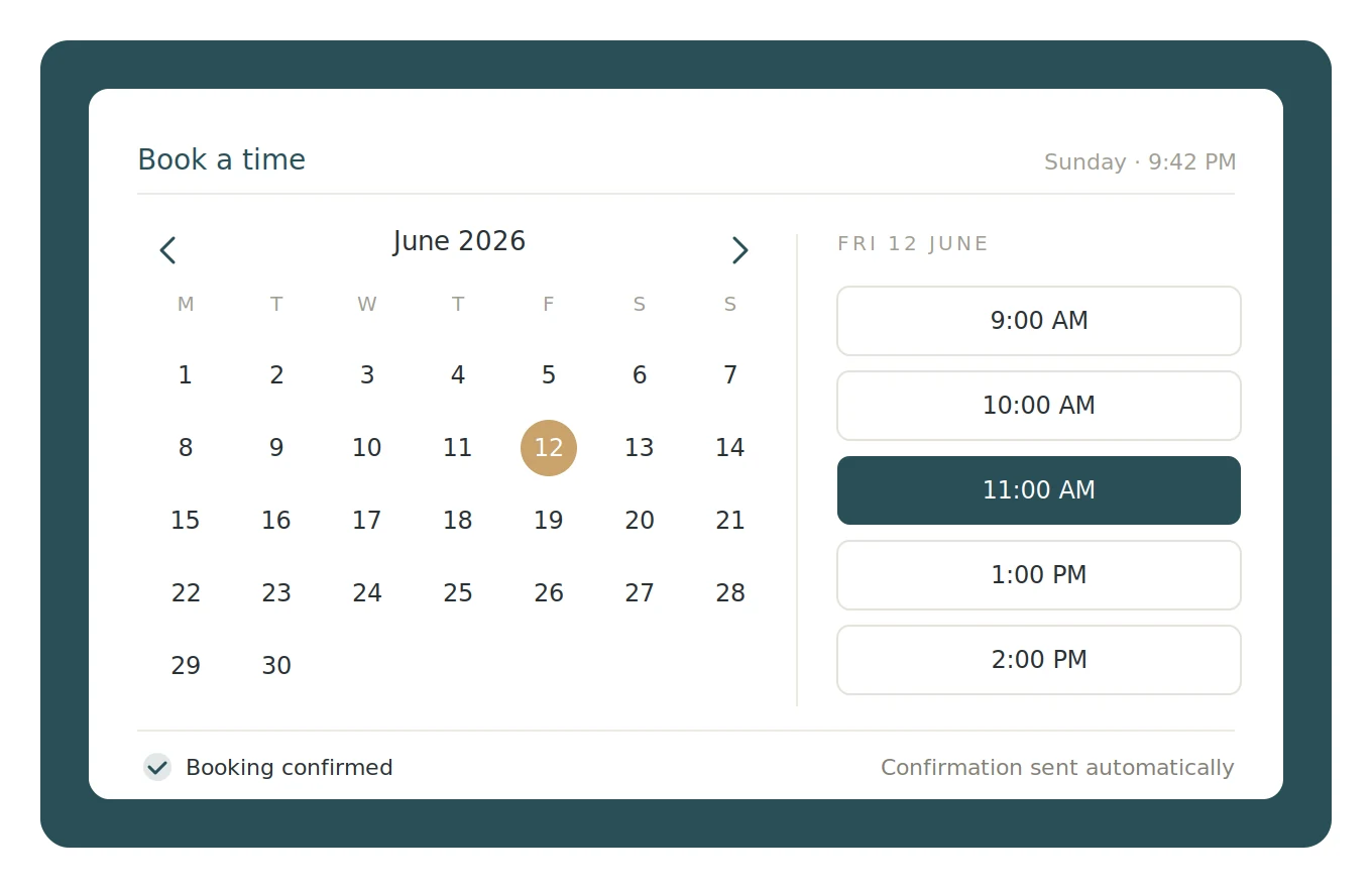 Online Booking