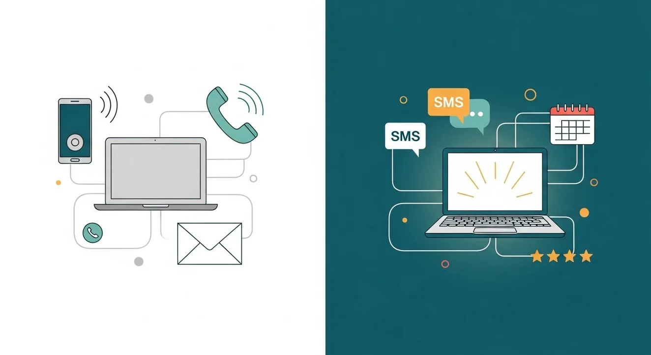 Normal Website vs Smart Website