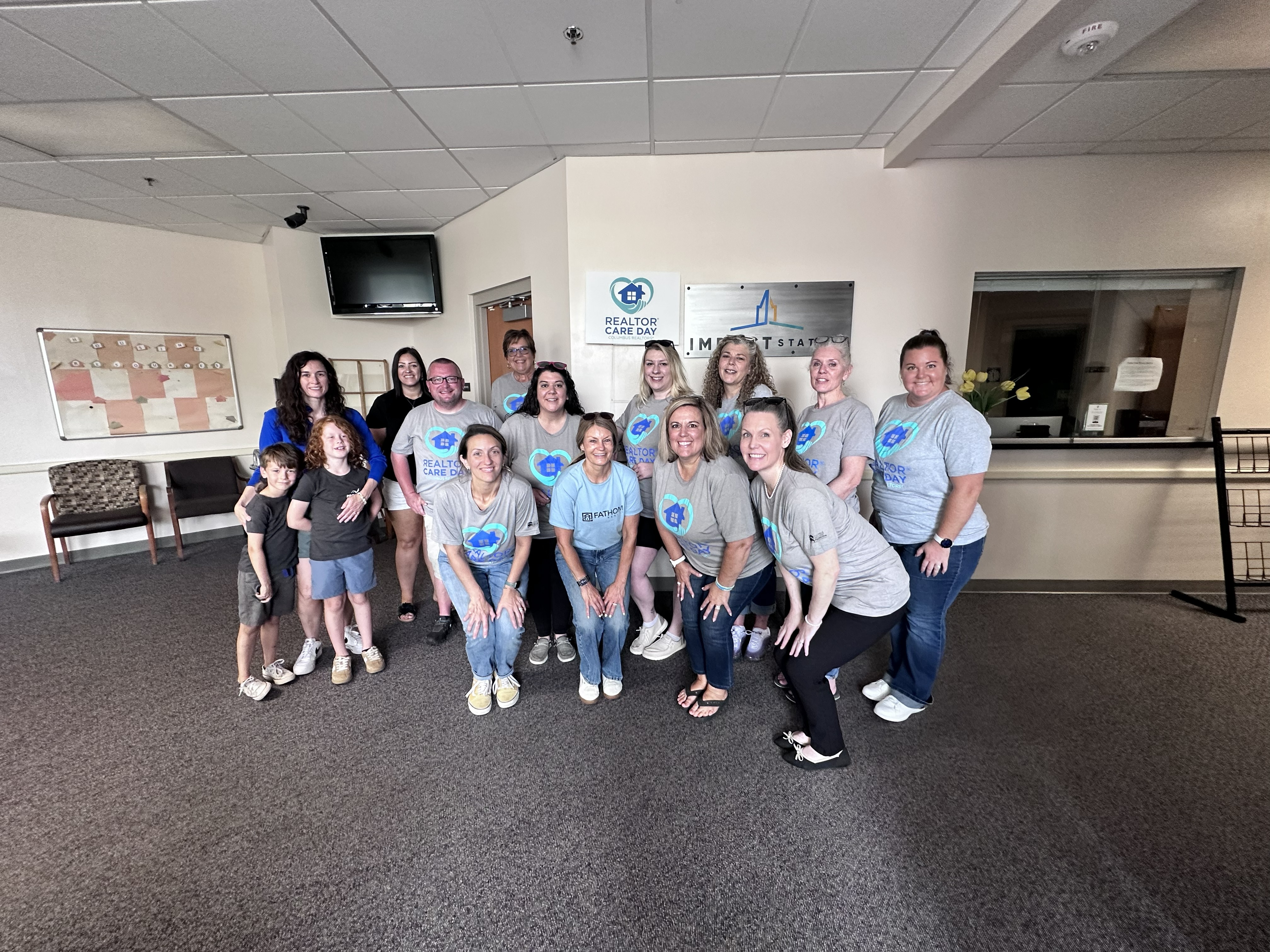 Realtor Care Day volunteers at IMPACT Station