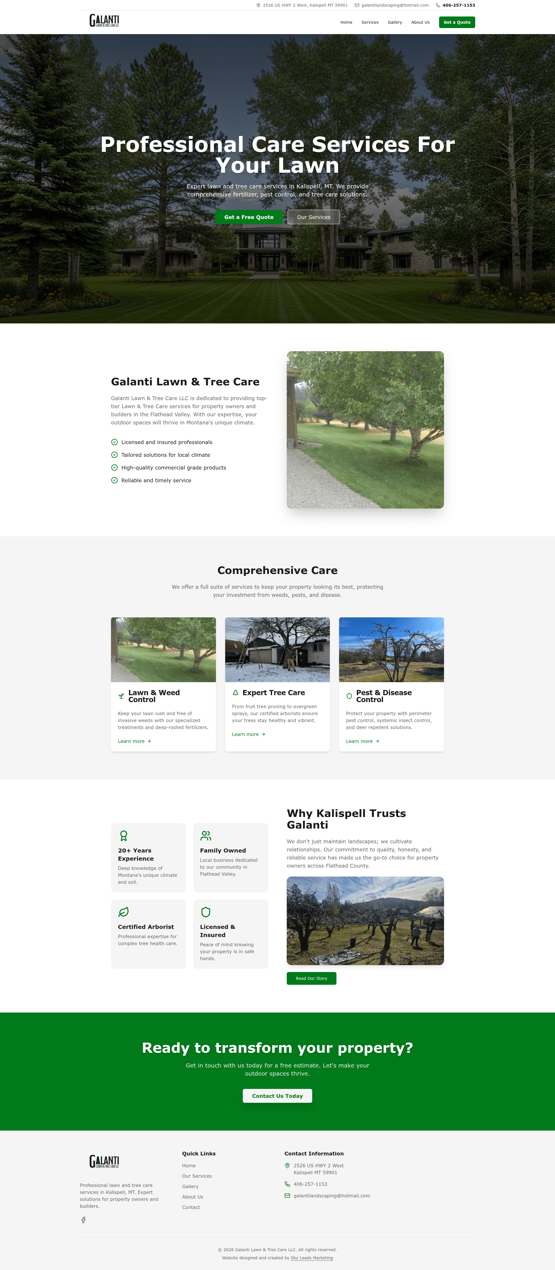 Galanti Lawn & Tree Care