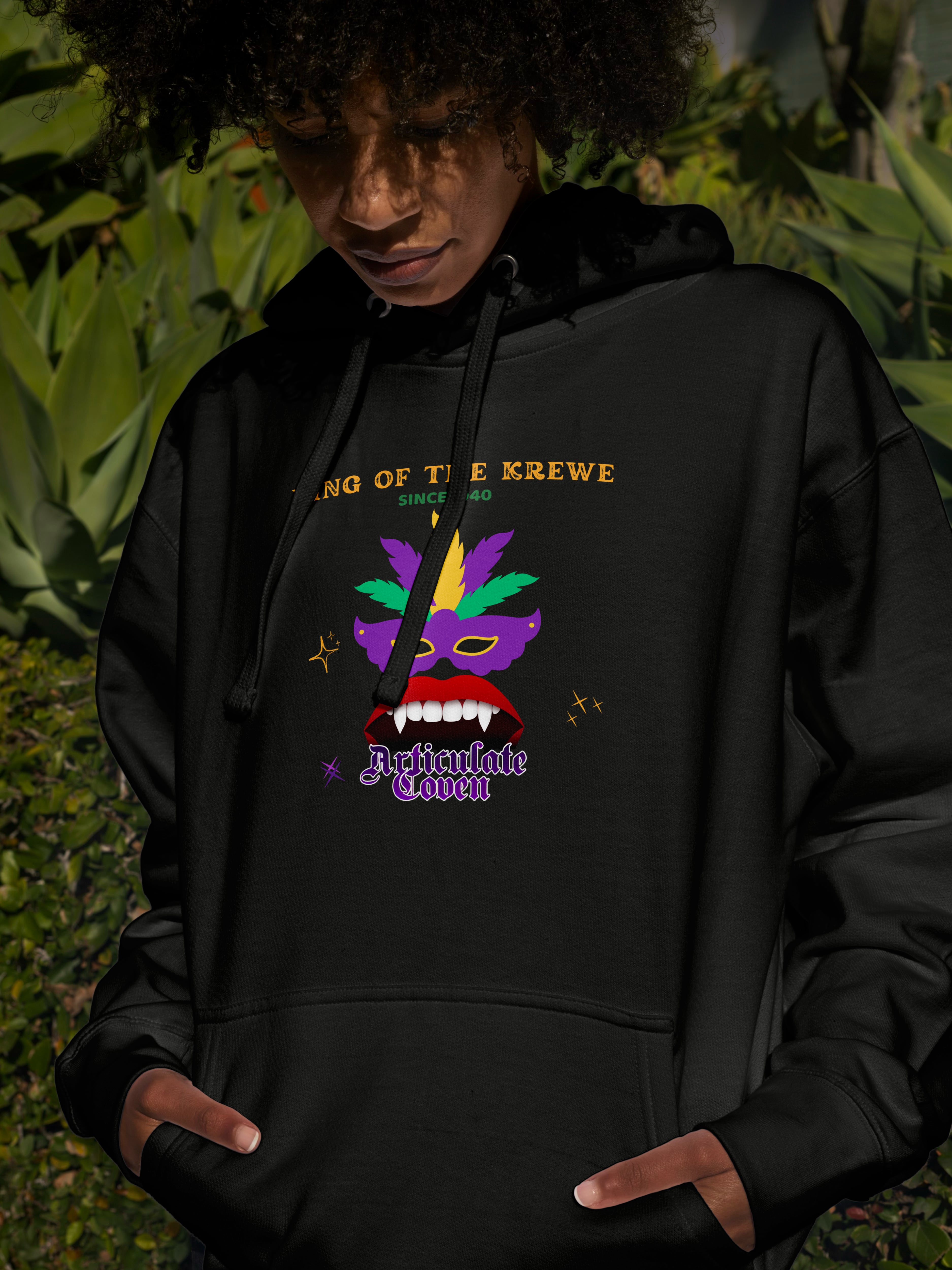 King of the Krewe Fleece Hoodie