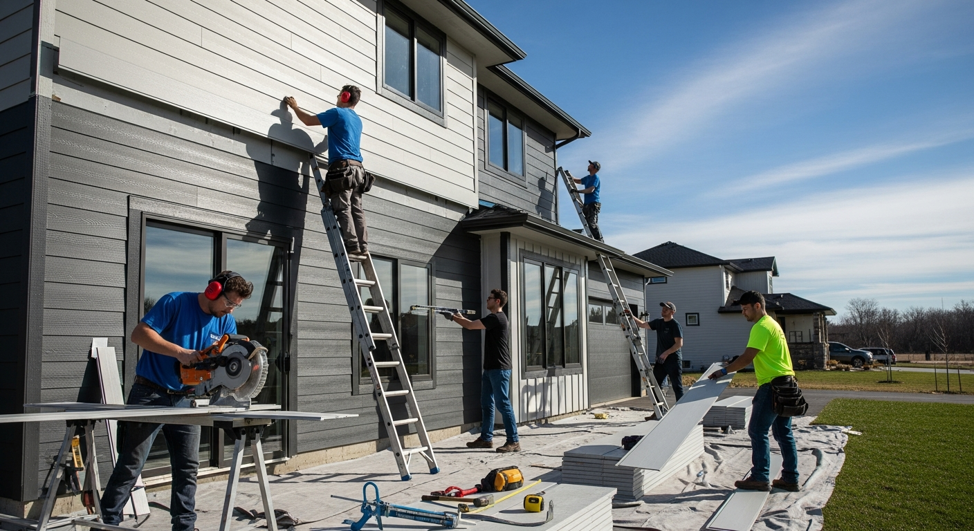 Get a quote for siding