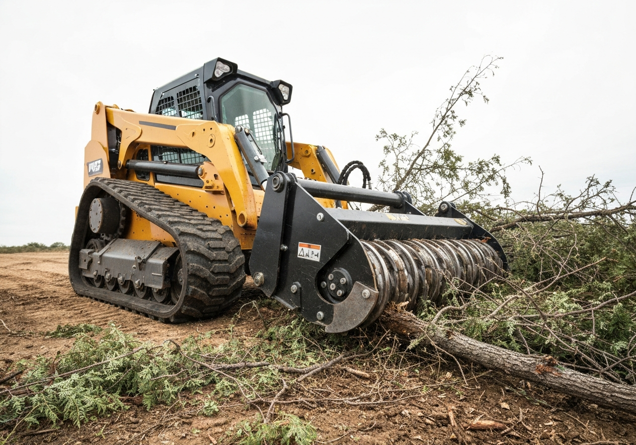 Forestry Mulching in Wilson County by NexGen Earthworks