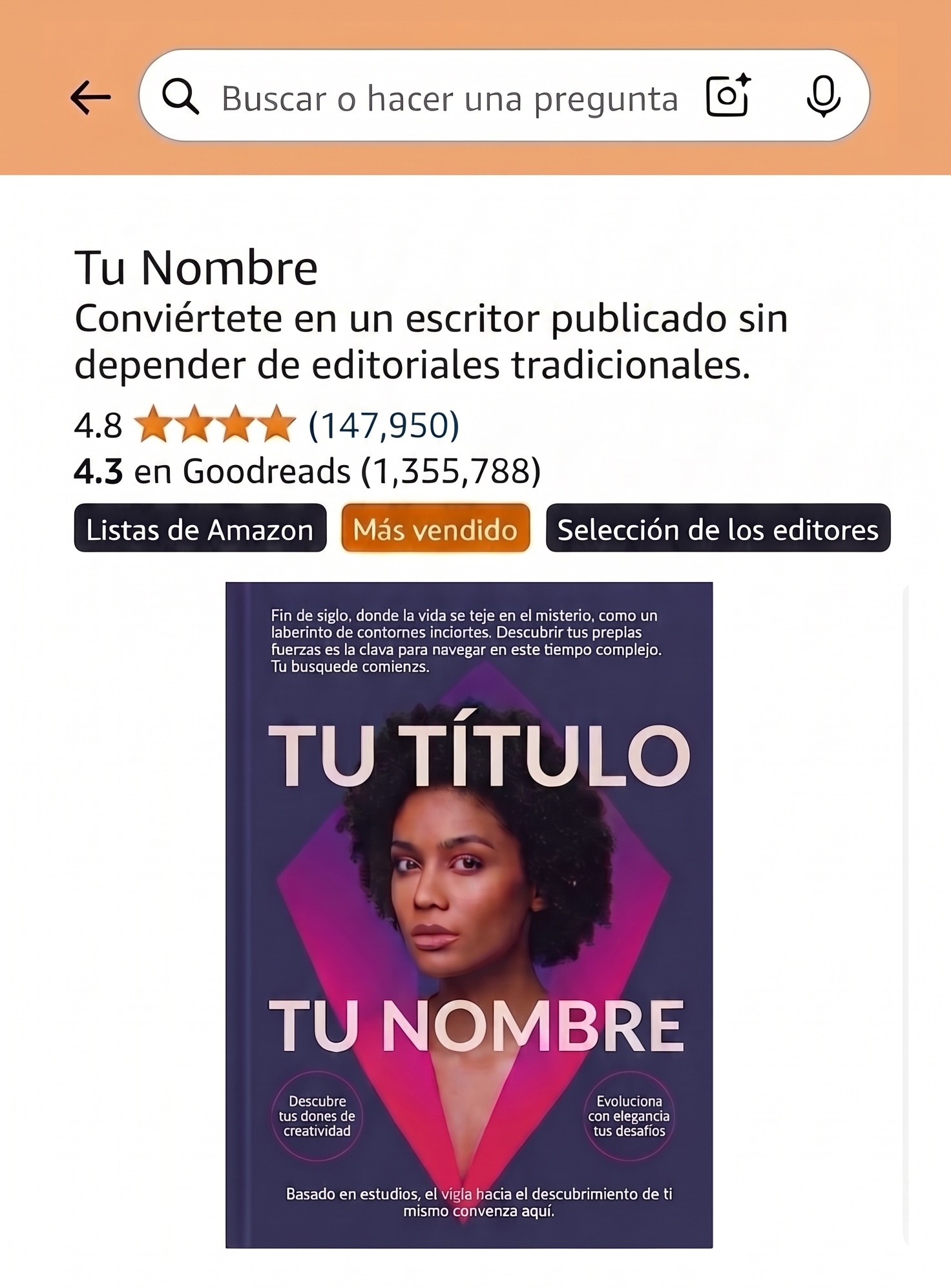 Libro con Tu Título