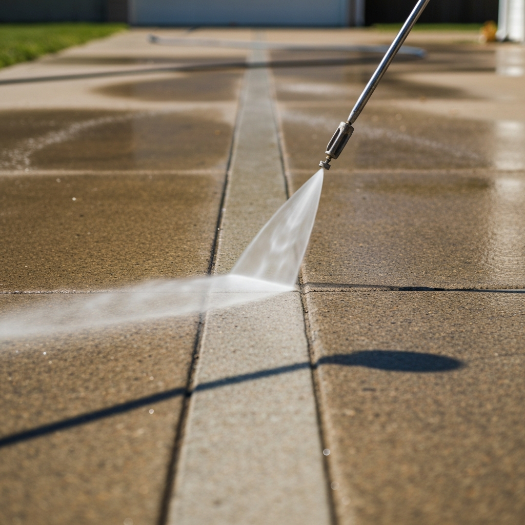 Professional pressure washing service