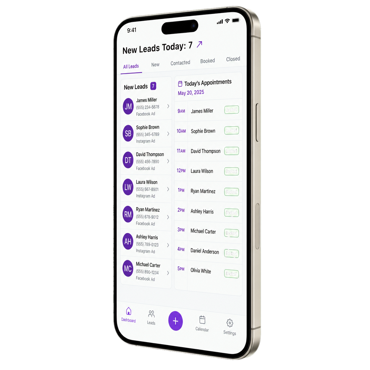 Relieved business owner seeing results