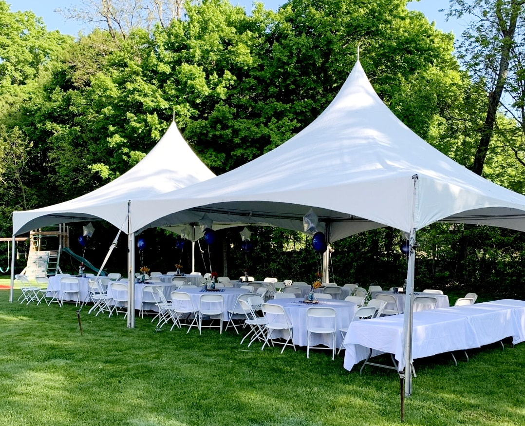Elegant Tent Setup