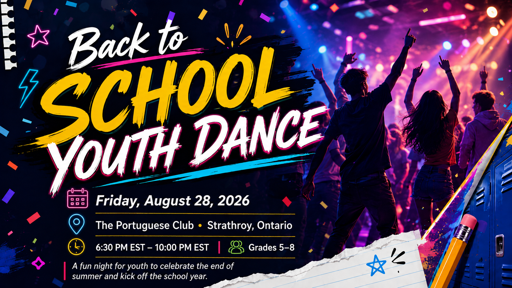 Back to School Youth Dance