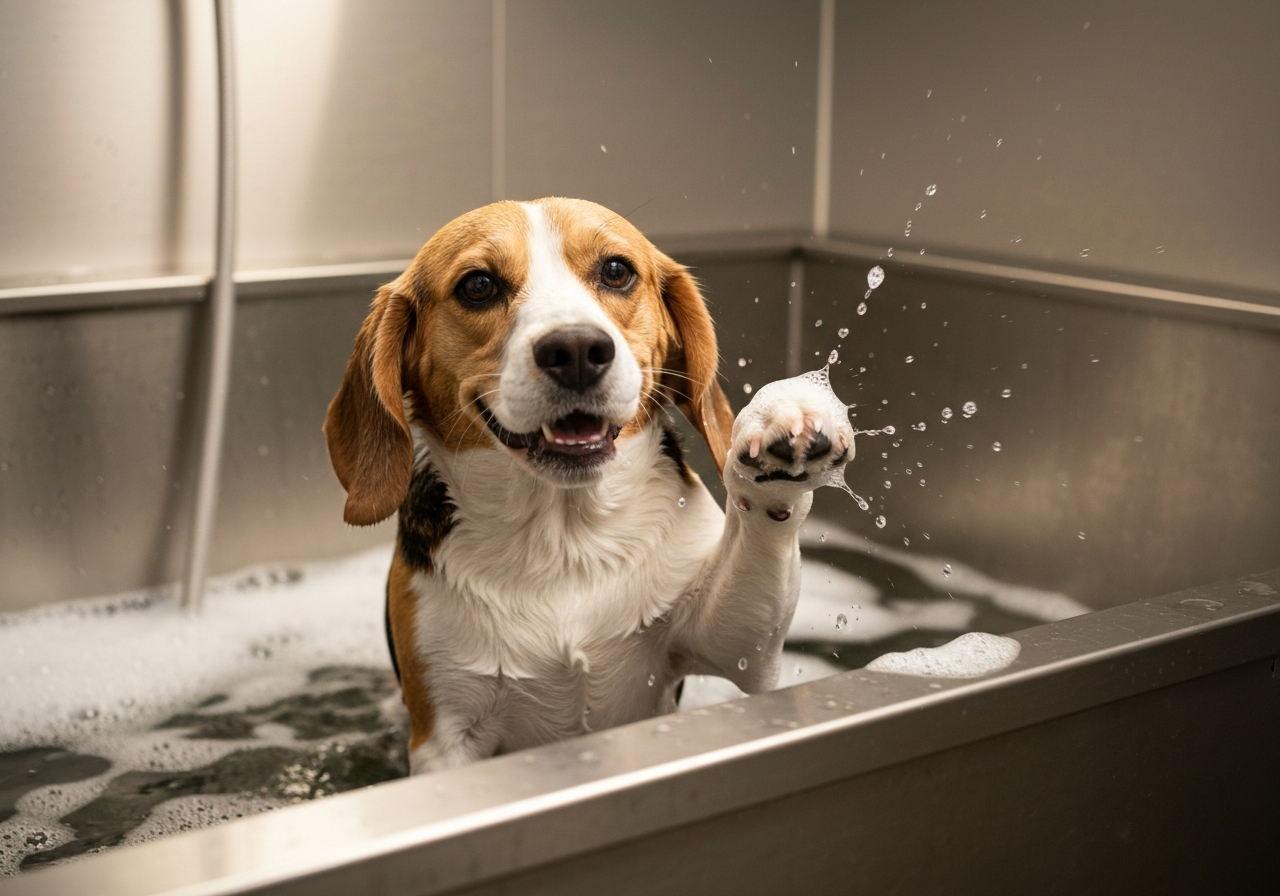 Flea Treatment Bath