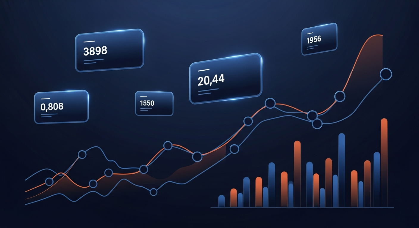 Financial dashboard visualization