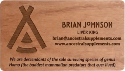 Wood Business Card