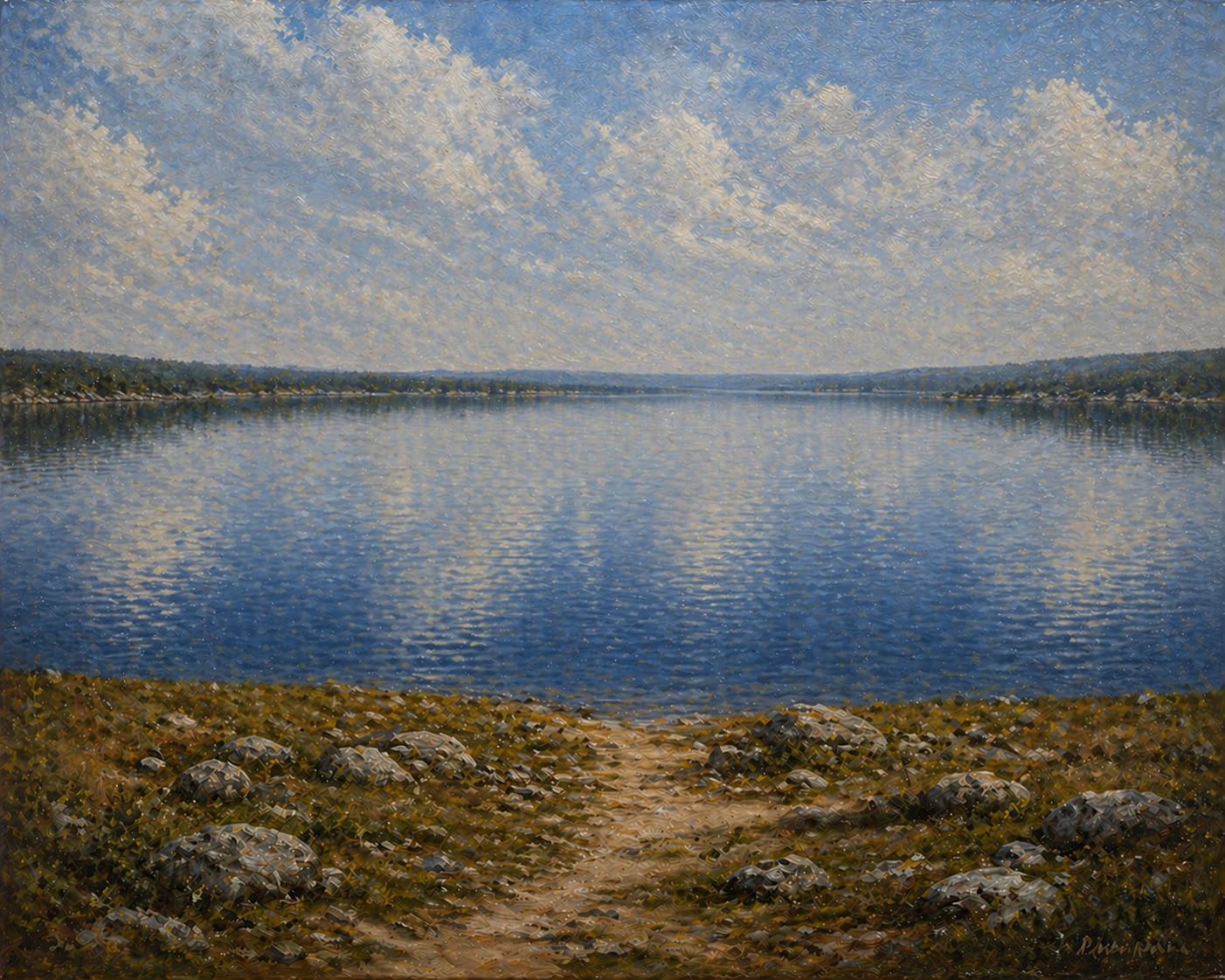 Cabin painting variation 4