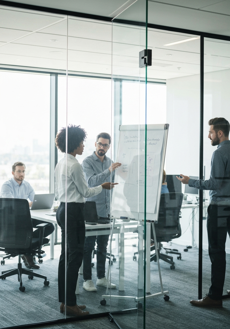 SaaS startup team