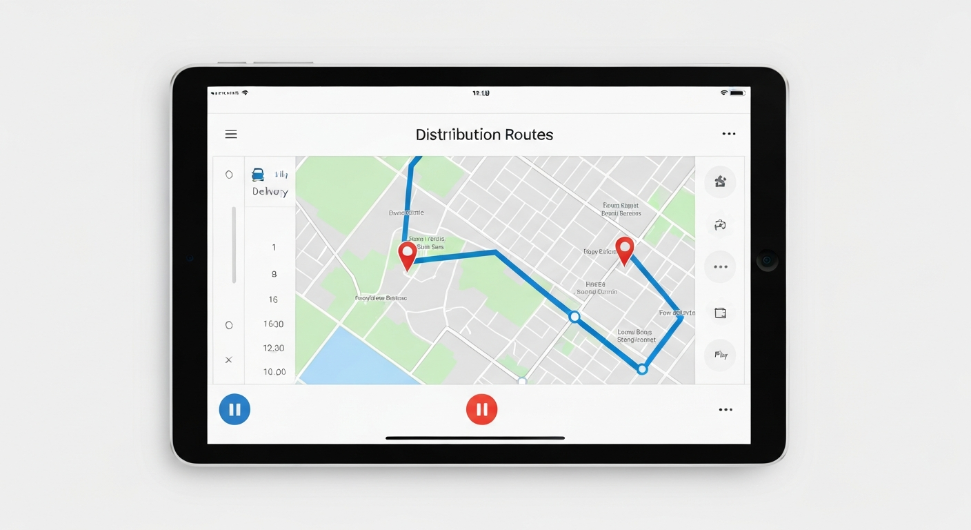 GPS Tracking Map