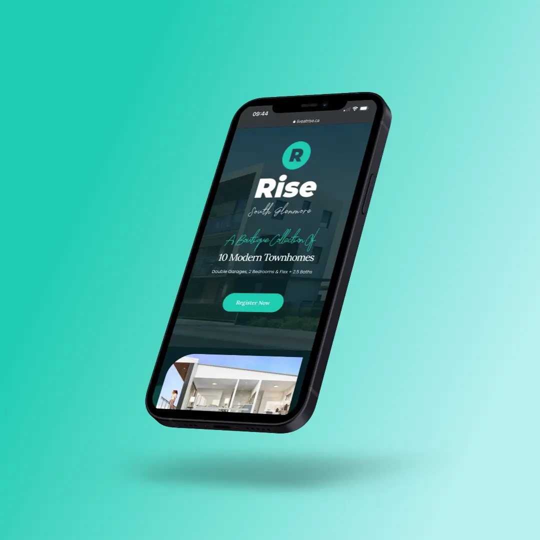 RISE KELOWNA interface preview